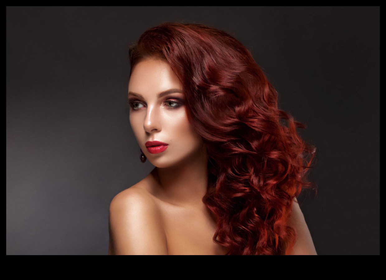 Ruby Reflections: Κόκκινα και καστανόξανθα χτενίσματα που αντανακλούν την εσωτερική σας ομορφιά