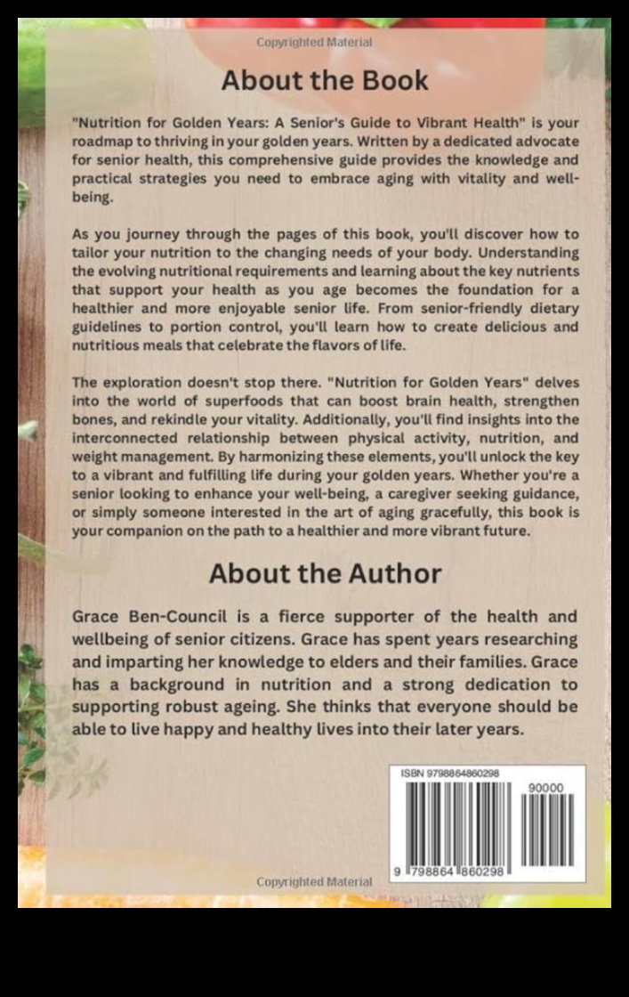 The Golden Years Plate: Geriatric Nutrition for Vibrant Living