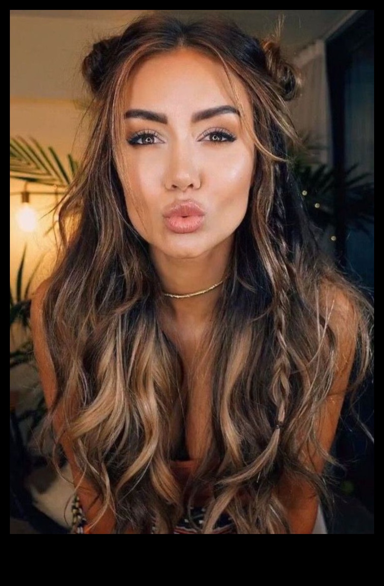 Ξανθά μαλλιά και διασκεδαστικά μποέμ χτενίσματα για φεστιβάλ για λάτρεις της μουσικής 5 Ξανθά μαλλιά και φεστιβάλ Διασκέδαση: Μποέμικο χτενίσματα για λάτρεις της μουσικής