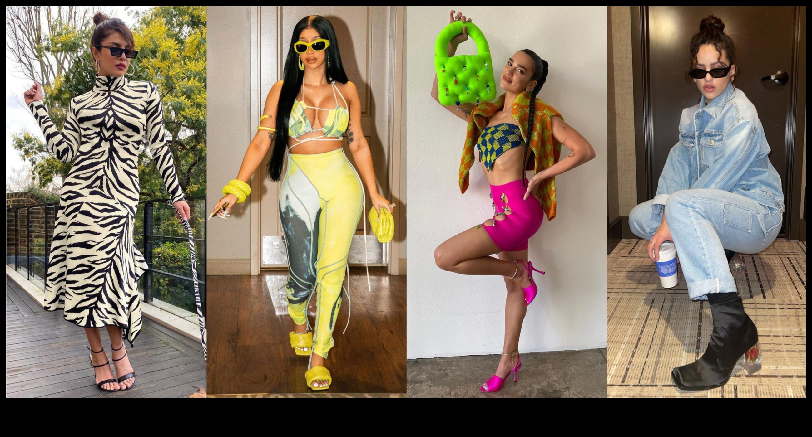 Κοστήματα διασημοτήτων Trendsetters' Trove για να εμπνεύσουν την επόμενη εμφάνισή σας 4 Trendsetters' Trove: Celebrity Outfits for Style Seekers