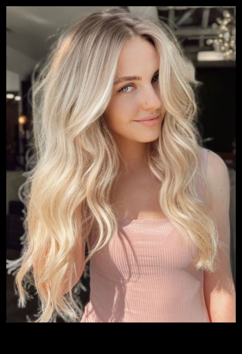 Golden Goddess: Radiant and Regal ξανθά χτενίσματα για έμπνευση