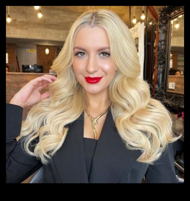 Golden Goddess: Radiant and Regal ξανθά χτενίσματα για έμπνευση