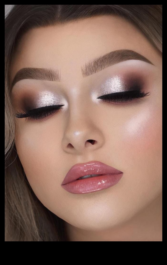 Glam and Glitter: Αγκαλιάζοντας τη λάμψη και τη λάμψη στα βραδινά στυλ μακιγιάζ