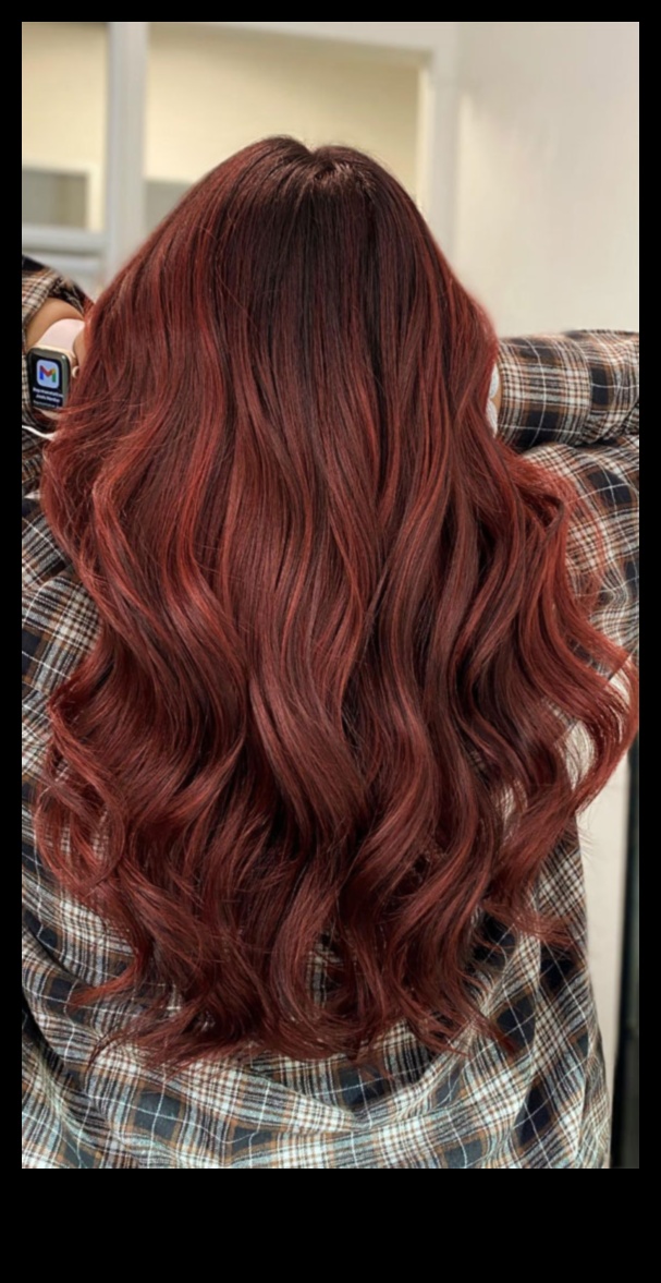 Ruby Reflections: Κόκκινα και καστανόξανθα χτενίσματα που αντανακλούν την εσωτερική σας ομορφιά