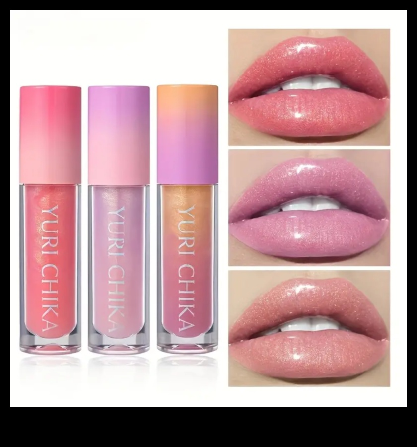 Εκθαμβωτική λάμψη: Απελευθερώνοντας τη δύναμη των αστραφτερών αποχρώσεων lip Gloss